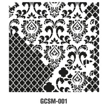 Cadence GCSM-001 Midi Grunge 25x25 cm Stencil