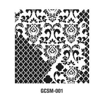 Cadence GCSM-001 Midi Grunge 25x25 cm Stencil