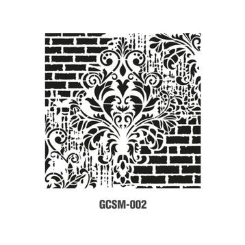 Cadence GCSM-002 25x25 Midi Grunge Stencil