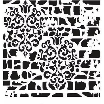 Cadence GCSM-003 25x25 Midi Grunge Stencil