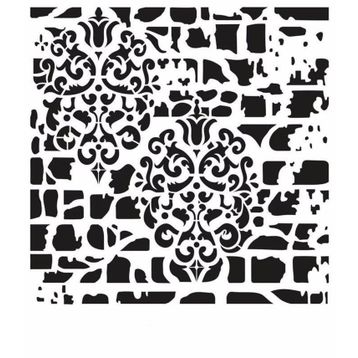 Cadence GCSM-003 25x25 Midi Grunge Stencil