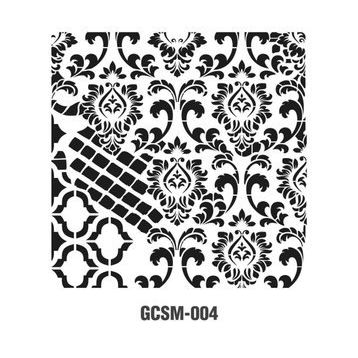 Cadence GCSM-004 25x25 Midi Grunge Stencil