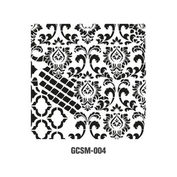 Cadence GCSM-004 25x25 Midi Grunge Stencil