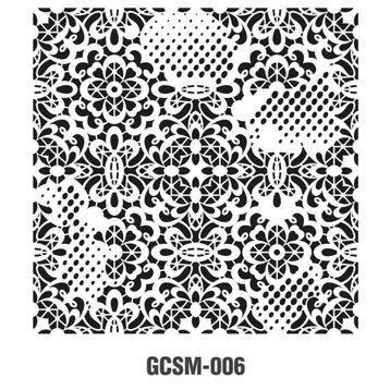 Cadence GCSM-006 25x25 Midi Grunge Stencil