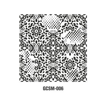 Cadence GCSM-006 25x25 Midi Grunge Stencil