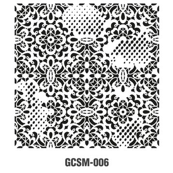Cadence GCSM-006 25x25 Midi Grunge Stencil