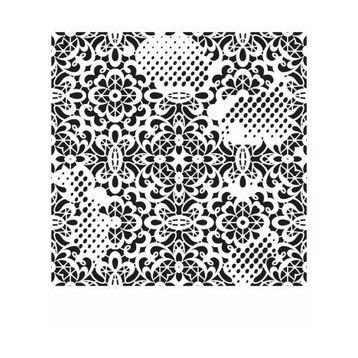 Cadence GCSM-006 25x25 Midi Grunge Stencil