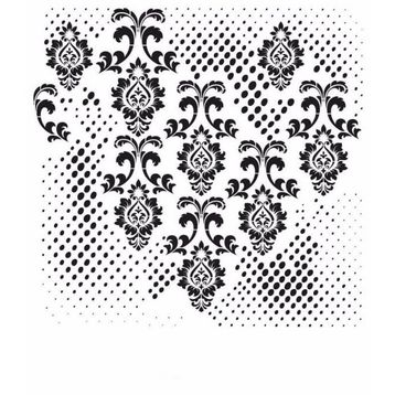 Cadence GCSM-007 25x25 Midi Grunge Stencil