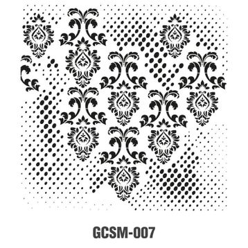 Cadence GCSM-007 25x25 Midi Grunge Stencil