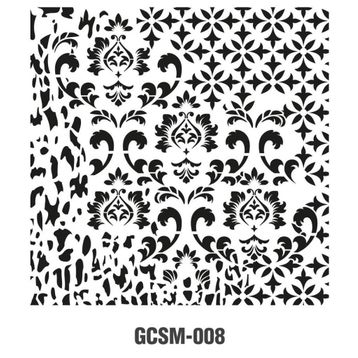 Cadence GCSM-008 25x25 Midi Grunge Stencil