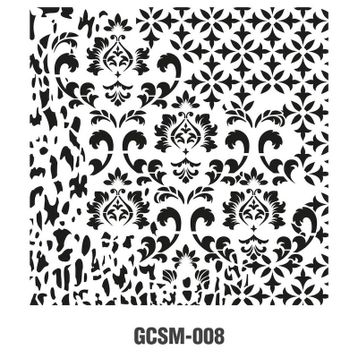 Cadence GCSM-008 25x25 Midi Grunge Stencil