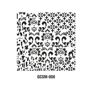 Cadence GCSM-008 25x25 Midi Grunge Stencil
