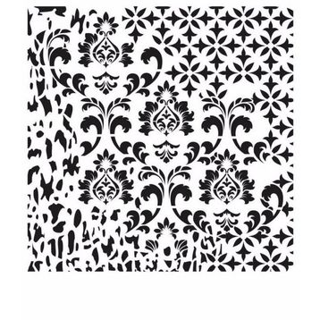 Cadence GCSM-008 25x25 Midi Grunge Stencil