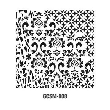 Cadence GCSM-008 25x25 Midi Grunge Stencil