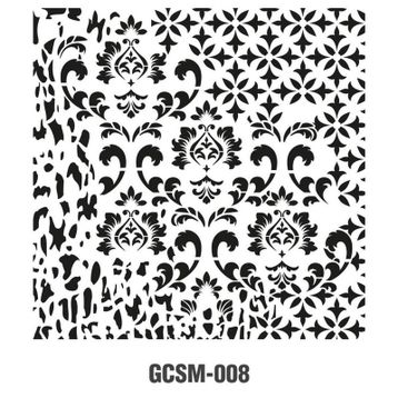 Cadence GCSM-008 25x25 Midi Grunge Stencil