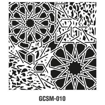 Cadence GCSM-010 25x25 Midi Grunge Stencil