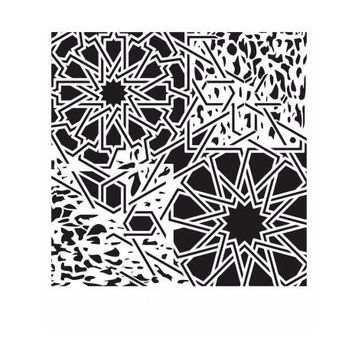 Cadence GCSM-011 25x25 Midi Grunge Stencil