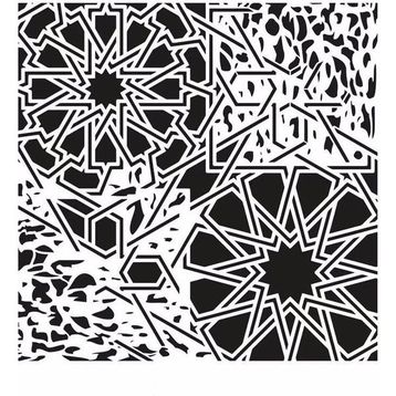 Cadence GCSM-011 25x25 Midi Grunge Stencil