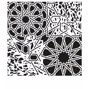 Cadence GCSM-011 25x25 Midi Grunge Stencil