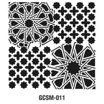 Cadence GCSM-011 25x25 Midi Grunge Stencil