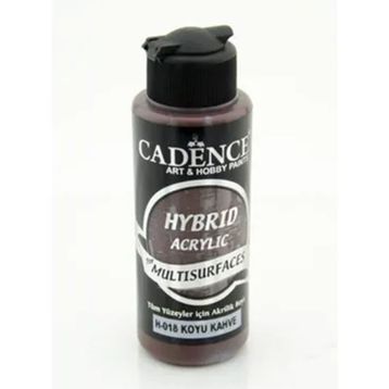 Cadence H-018 Koyu Kahve 120 ML Hybrid Multisurface Akrilik Boya
