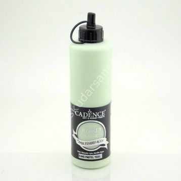 Cadence H-045 Hybrid Multisurfaces 500 ml Pastel Yeşil Akrilik Boya