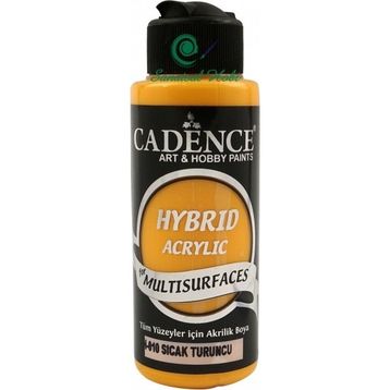 Cadence H010 Sıcak Turuncu Akrilik Boya