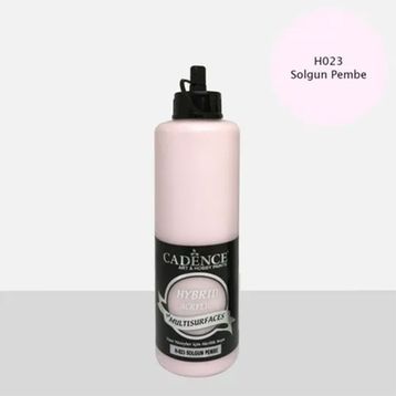 Cadence H023 Solgun Pembe 500 ML Hybrid Multisurface Akrilik Boya