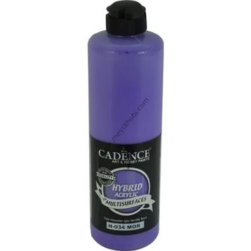 Cadence H034 Mor 500 ml Akrilik Ahşap Boyası