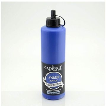 Cadence H038 Ultramarine Mavi 500 ml Akrilik Ahşap Boyası