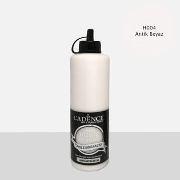 Cadence H04 Antik Beyaz 500 ml Yarı Mat Akrilik Boya