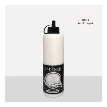 Cadence H04 Antik Beyaz 500 ml Yarı Mat Akrilik Boya
