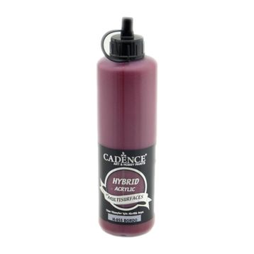 Cadence H055 Bordo 500 ml Akrilik Ahşap Boyası