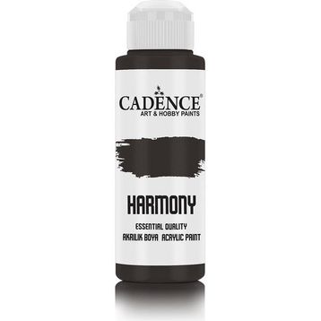 Cadence Harmony 034 Siyah 120 ml Akrilik Boya