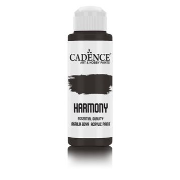 Cadence Harmony 034 Siyah 120 ml Akrilik Boya