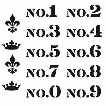 Cadence HD013 Home Dekor 45x45 cm Stencil