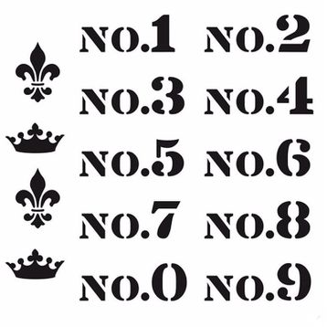 Cadence HD013 Home Dekor 45x45 cm Stencil