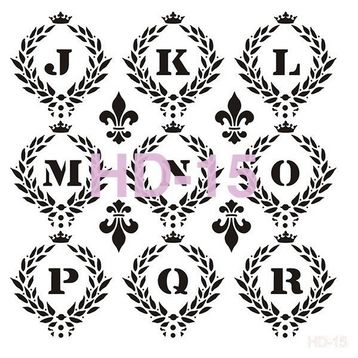 Cadence HD015 Home Dekor 45x45 cm Stencil