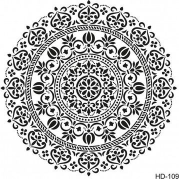Cadence HD109 Damask Home Dekor Stencil