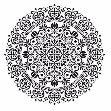 Cadence HD109 Damask Home Dekor Stencil