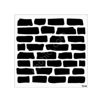 Cadence HDM-181 45x45 cm Stencil Şablon