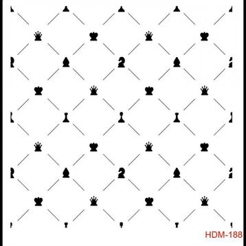 Cadence HDM-188 25x25 cm Stencil Şablon