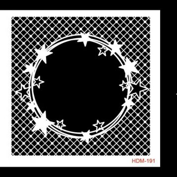 Cadence HDM-191 25x25 cm Stencil Şablon