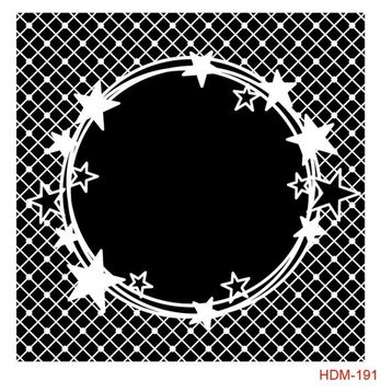 Cadence HDM-191 25x25 cm Stencil Şablon