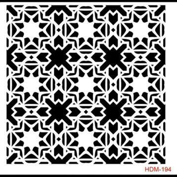 Cadence HDM-194 25x25 cm Stencil Şablon