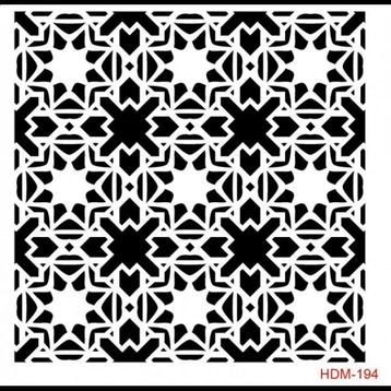 Cadence HDM-194 25x25 cm Stencil Şablon