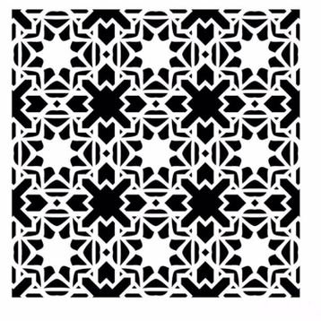 Cadence HDM-194 25x25 cm Stencil Şablon