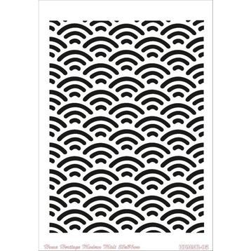 Cadence HHMMR-05 25x36 cm Home Heritage Modern Midi Stencil