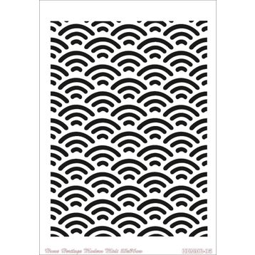 Cadence HHMMR-05 25x36 cm Home Heritage Modern Midi Stencil