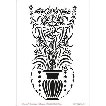 Cadence HHMMR-11 25x36 cm Home Heritage Modern Midi Stencil